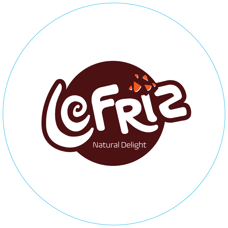 lefriz dried fruits cap transparent label 6cmx6cm logo 1
