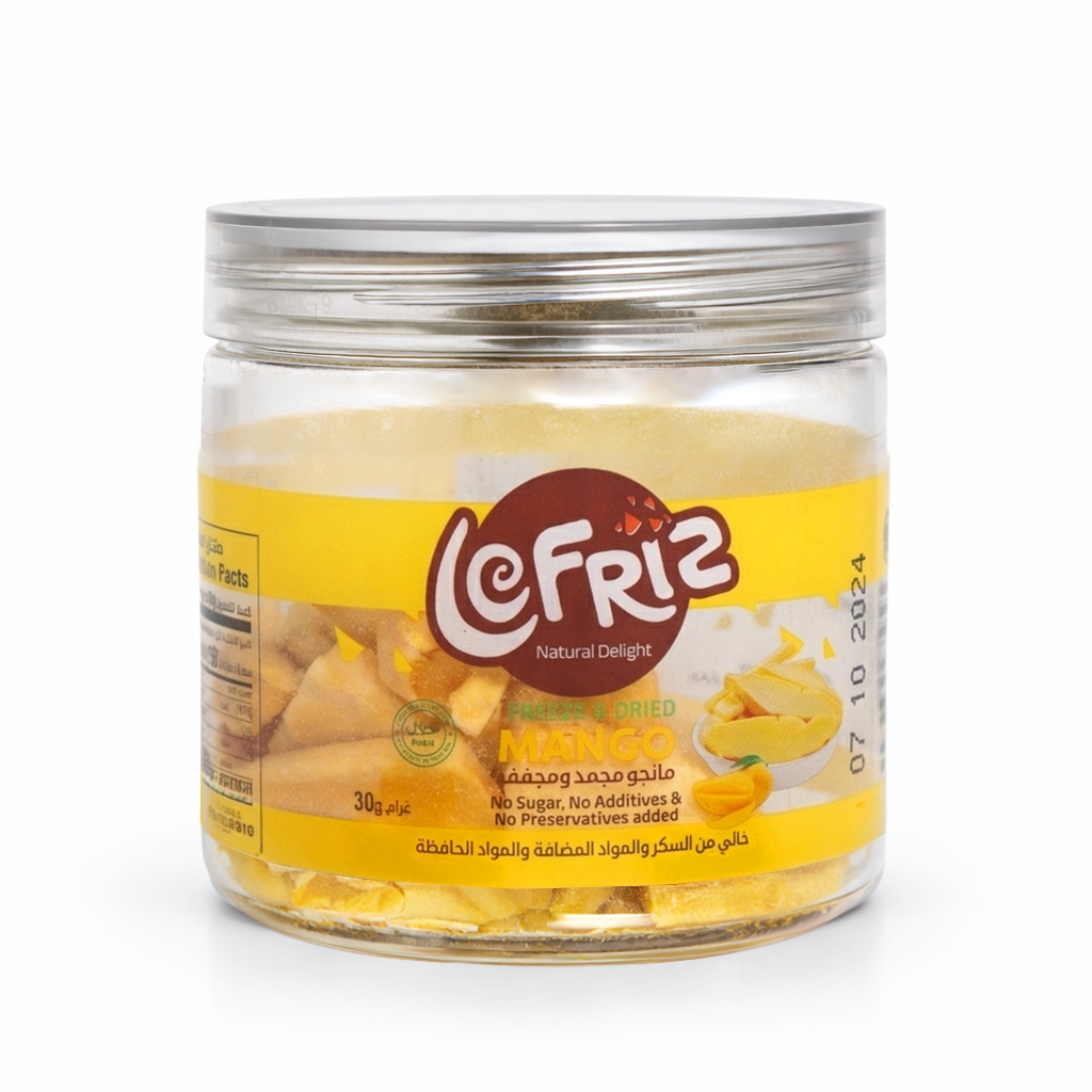 lefriz freeze & dried mango lefriz freeze & dried mango